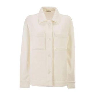Dondup Overshirt with Chest Pockets - female - Dondup - Light Jackets - Beige - XS - Jackets