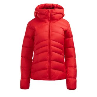 Columbia Jassen, Dames, Rood, S, Leer, Donzen Jas