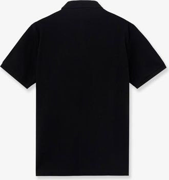 Stone Island Mens Polo Shirt Organic Cotton Black T-shirts And Polos