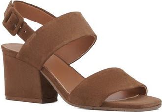 Aquatalia Rayma Water Repellent Slingback Sandal in Champagne at Nordstrom, Size 9.5