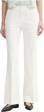 Marc O'Polo Wide Broeken - Dames - Wijde Broeken - Beige - M - Broeken