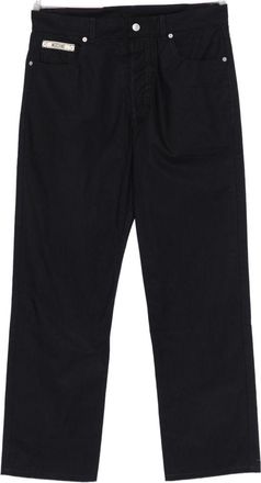 Moschino Straight-Leg Trousers In Silk And Nylon Blend