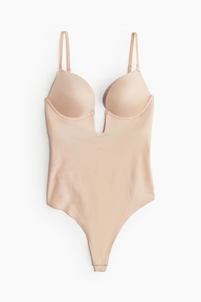 H&M Push-up-Multiway-Body Light Shape - Hellbeige