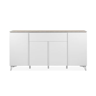 Calicosy Buffet 4 puertas 1 caj&oacute;n L177 cm - BERTRIX - Blanco
