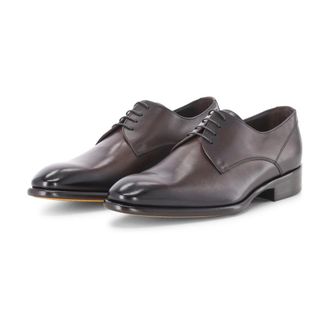 Doucal's Business Schoenen - Heren - Nette schoenen - Bruin - 42 1/2 EU - Leer - Schoenen