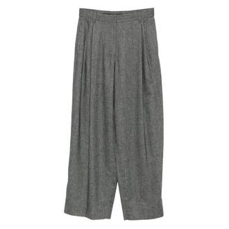 Max Mara Pantaloni Grigio-Donna