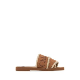 Chlo&eacute; Woody Mule - Dames - Schoenen - Bruin - Maat: 36 EU Leer