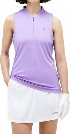 Peak Performance Turf Sleeveless Top In Bougainville