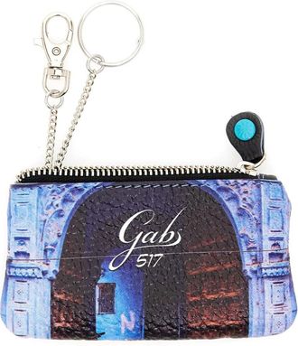Gabs Blauwe Sleutelhanger Creatieve Stijl - Dames - Sleutelhangers & Tashangers - Blauw - ONE Size - Leer - Accessoires