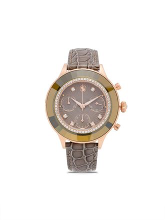 Swarovski Orologio Octea Chrono 36mm - Grigio