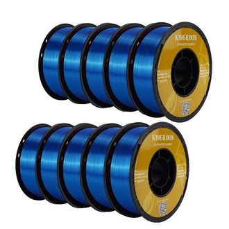 OEM Filamento Para Impresora 3d, Pla Sedoso, 1,75 Mm De Di&aacute;metro, Amarillo, Verde Y Azul