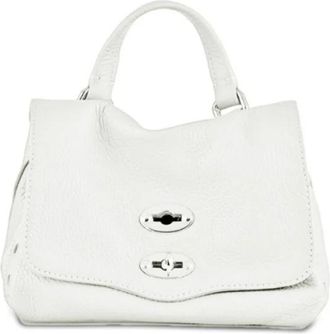 Zanellato Witte Postina Daily Baby Tas - Dames - Handtassen - Wit - ONE Size - Tassen