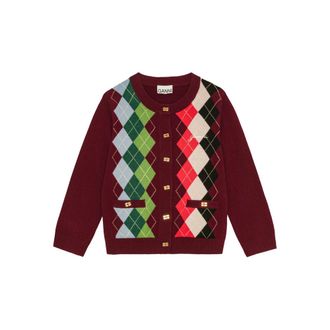 Ganni Argyle-pattern Cardigan