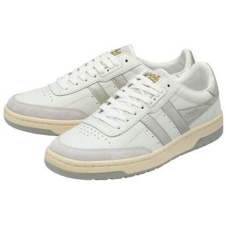 Gola Womens Falcon Mirror Sneaker Shoe In White/silver