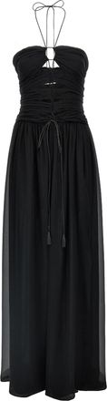 Tom Ford Black Silk Long Womens Dress