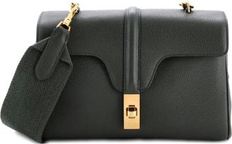 Celine Soft 16 Bag Grainy Calfskin Teen shoulder bag - Groen