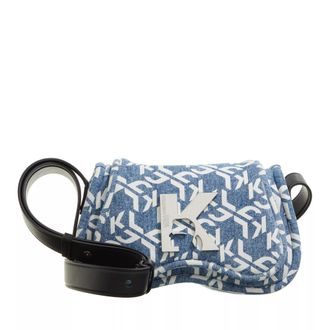 Karl Lagerfeld Schultertasche - Sunglass Denim Crossbody - Gr. unisize - in Blau - für Damen