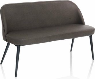 Les Tendances Divanetto 2 posti PETRA marrone