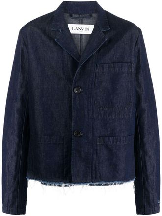 Lanvin Giacca in denim tascabile di Lanvin Patch
