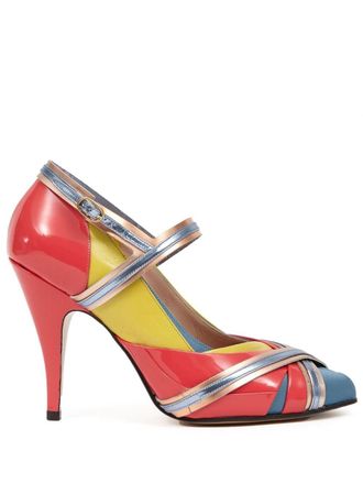 Maison Margiela Tabi Monster pumps - women - Calf Leather/Calf Leather/Calf Leather - 39 - Red