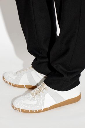 Maison Margiela Replica Sports Shoes, Mens, White