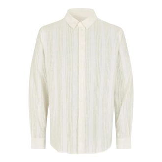 Sams&oslash;e & Sams&oslash;e Casual Shirts, male, Beige, Size: XL Casual Shirts