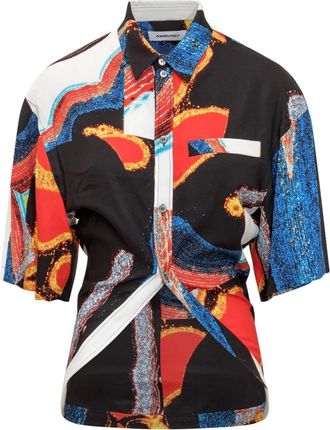 AMBUSH Shirts met korte mouwen - Dames - Korte mouwen Overhemden - Zwart - S - Overhemden