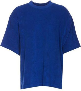 Burberry T-shirt in Cotone Terry - - Tops - Uomo - Blu - S