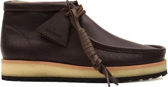 Clarks Wallabee Scout - Heren - Veterlaarzen - Bruin - 44 EU - Leer - Schoenen