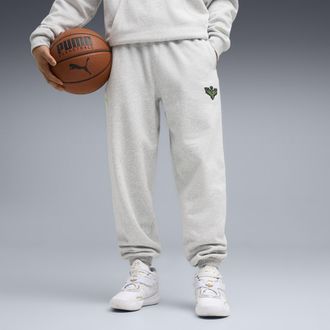 Puma Pantaloni da basket Melo Alwayz On 1 da uomo, Abbigliamento, Grigio, 3XL