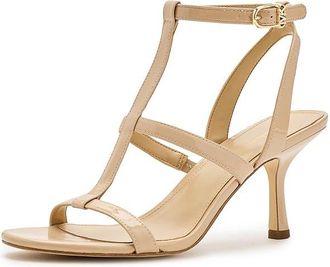 Michael Kors Nara Mid Sandals Womens Sandals Light Blush : 8.5 M, Leather