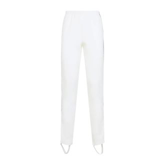 Prada Slim-fit Trousers - female - Prada - Slim-fit Trousers - White - S - Trousers