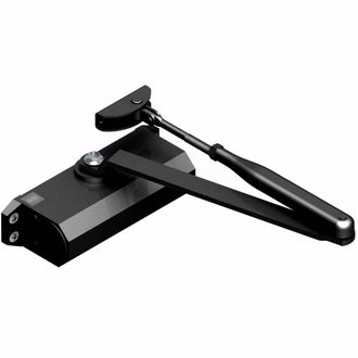 OEM Dom Compact 1000 Chiudiporta S/fermo Max 80 Kg Nero