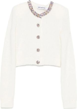 Self Portrait Mujer, Jerseys, Beige, Talla: S