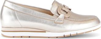 Gabor Loafers - Dames - Loafers - Beige - 41 EU - Leer - Schoenen