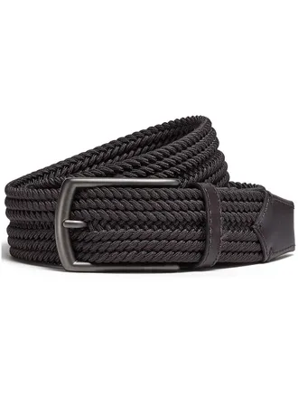 Ermenegildo Zegna Cintura intrecciata - Marrone