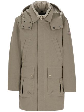 Peuterey Hooded Multi-Pocket Adjustable Drawstring Coat