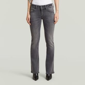 G-Star Midge Bootcut Jeans - Grijs - Dames