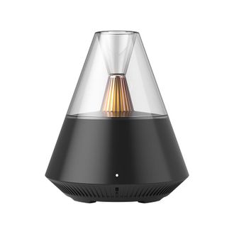 OEM Difusor De Aromas De Aceites Esenciales, Humidificador Port&aacute;til Con Efecto De Niebla Fr&iacute;a Y Luz C&aacute;lida, Capacidad De 150 Ml, Para Dormitorio, Color Ne