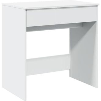 vidaXL Vidaxl - Dressing Table with Mirror White 73x46.5x120 cm