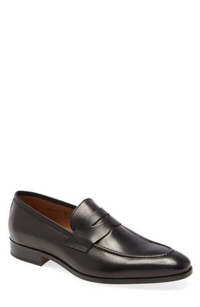 To Boot New York Tesoro Penny Loafer in Black at Nordstrom, Size 10.5