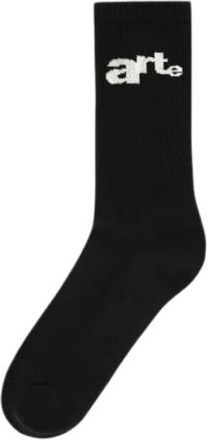 Arte Underwear & Socks, unisex, Black, Size: ONE SIZE Logo Cotton Sock
