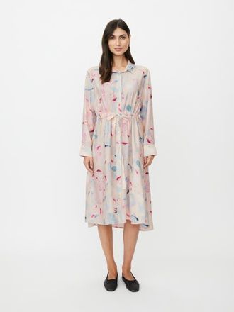 Masai MaNova Floral Print Midi Dress in Primrose at Nordstrom, Size Xx-Large