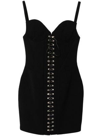New Arrivals Lya in Chez Castel mini dress - women - Polyester - 38 - Black
