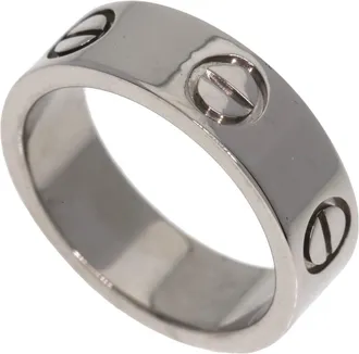 Cartier White Gold (18K) Band Ring (Pre-Owned)