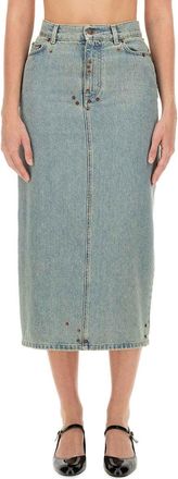 Moschino Denim Skirt-Donna