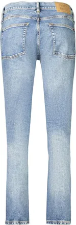 Tommy Hilfiger Mid-Slim Fit Cotton-Blend Jeans - Blue