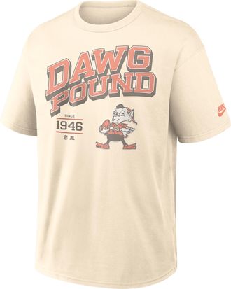 Nike Cleveland Browns Max90 Nike Mens NFL T-Shirt in Brown | 04T615A93V-S0W