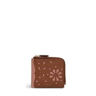 Radley London Chilworth Street - Cut Out Medium Zip Around Wallet in Carnation at Nordstrom