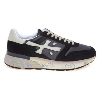 Premiata Mick Sneaker - male - Premiata - Sneakers - Black - 11 UK - Shoes